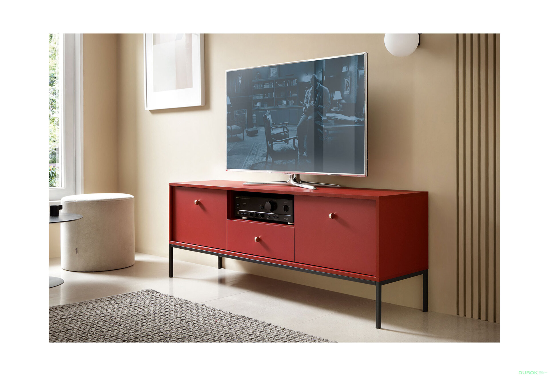 Obrázek 3 - Obývací sestava 2.6 TV Mono bordo