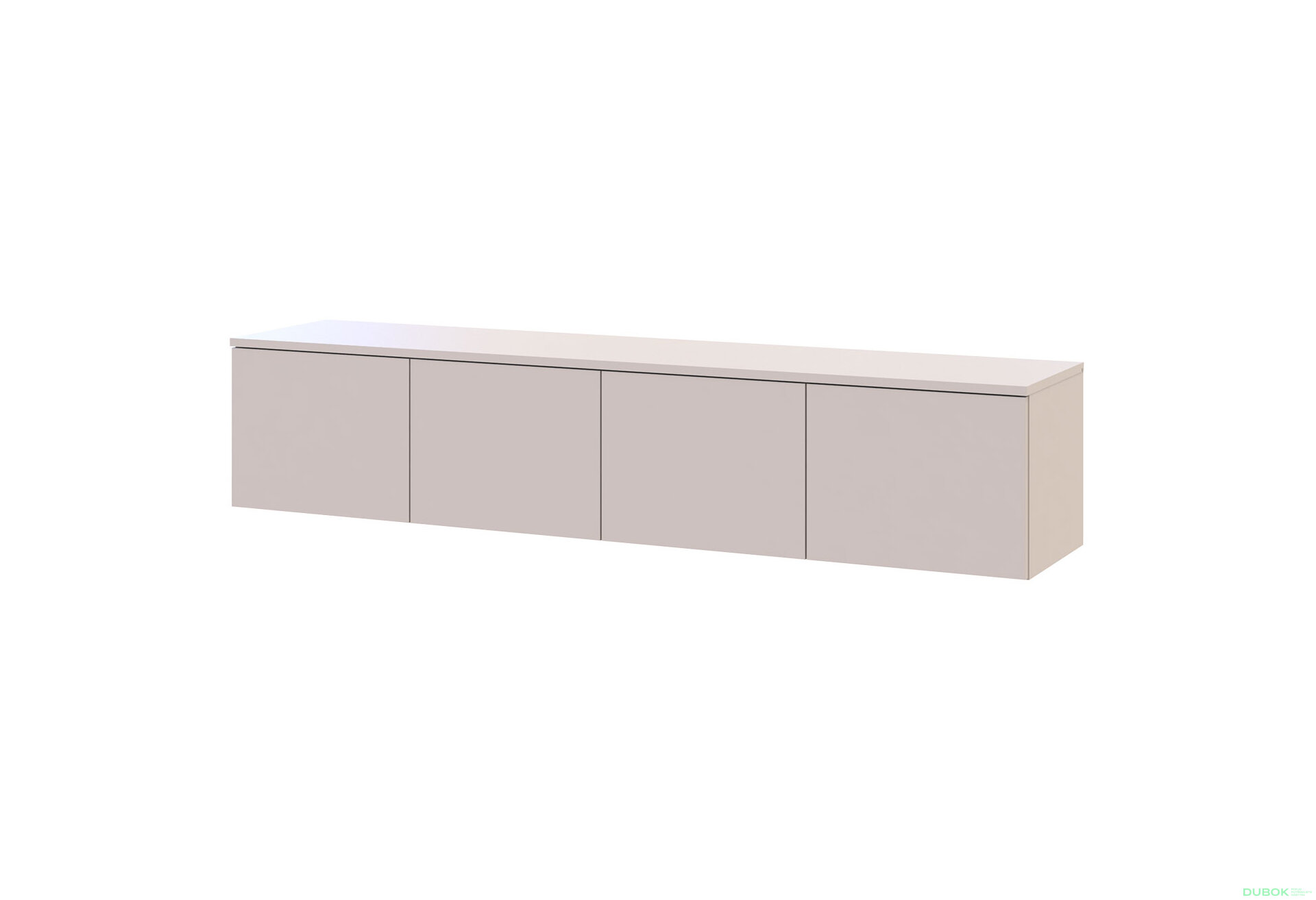Obrázek 1 - TV stolek Levía kašmír 4dv 160x35x33