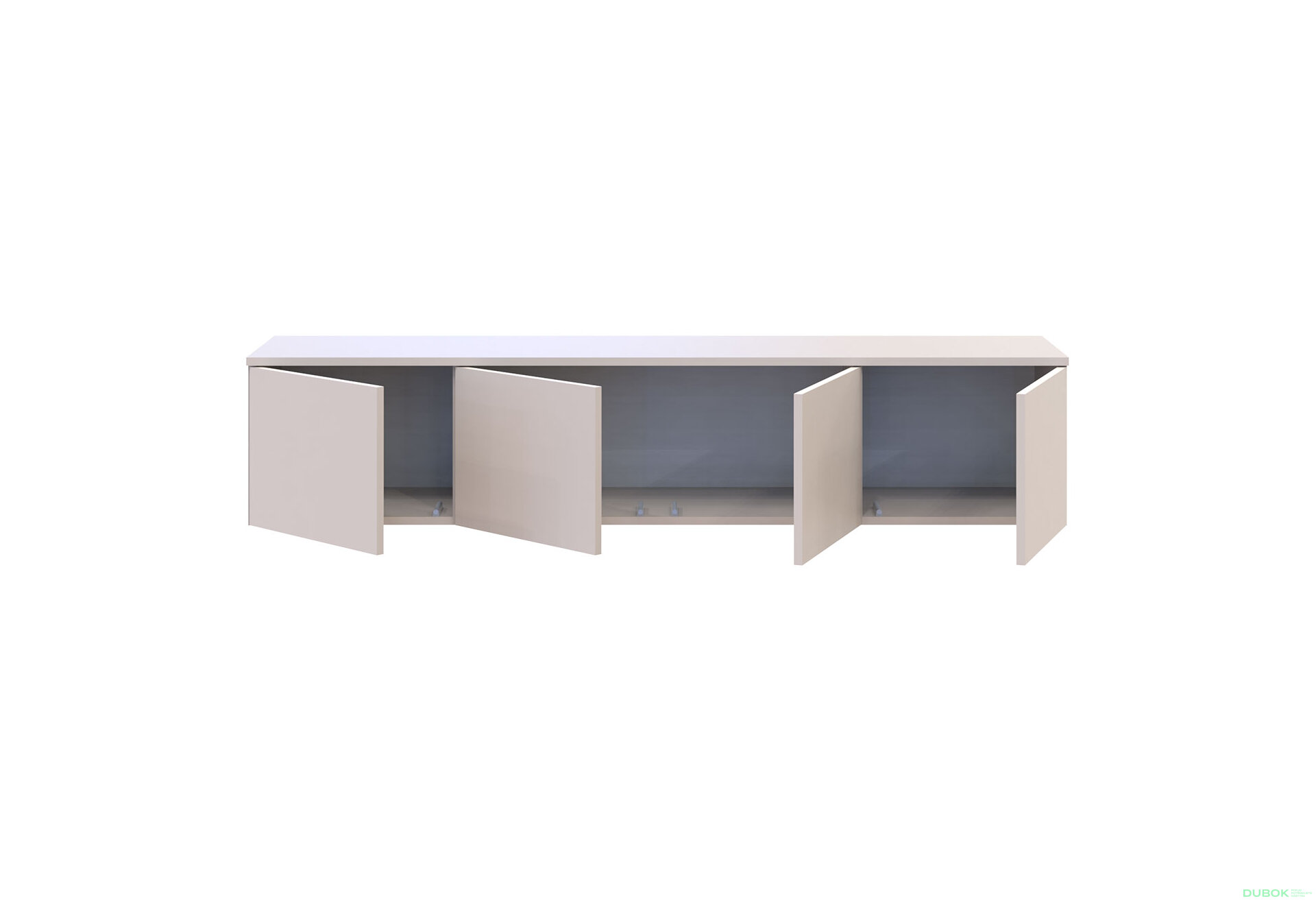Obrázek 6 - TV stolek Levía kašmír 4dv 160x35x33