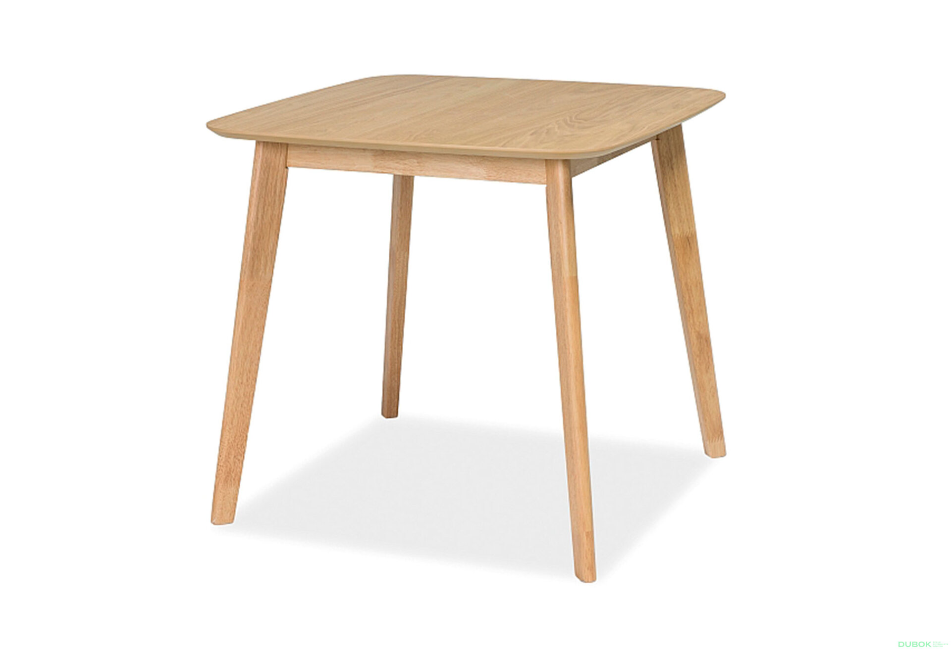Obrázek 2889 - Stůl Mosso 80x80 + 3 židle Dior buk, světle šedá 34