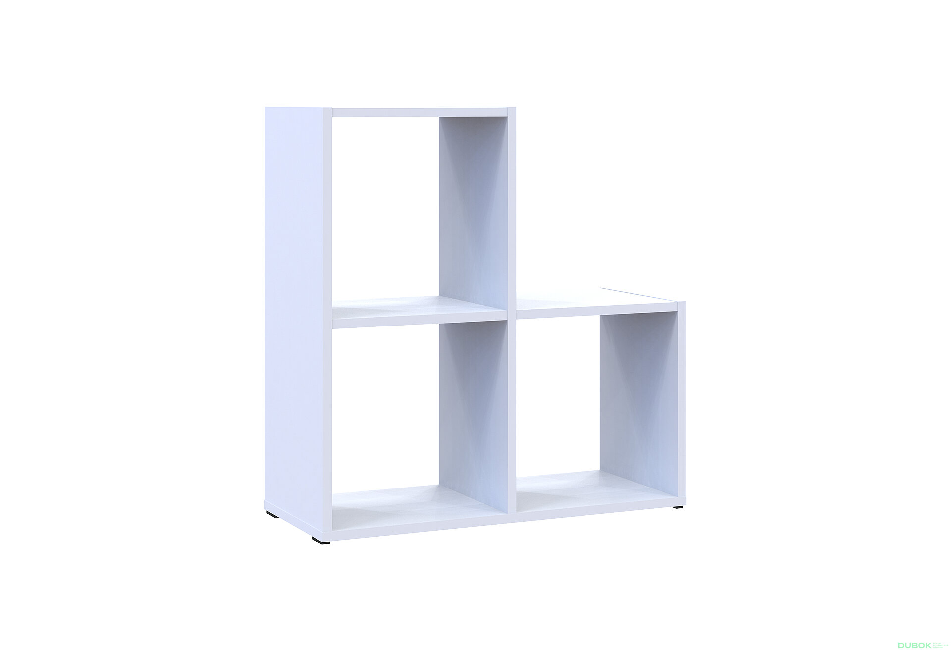 Obrázek 3 - Regál otevřený Step 2х2 69х28.8х71.4 bílý
