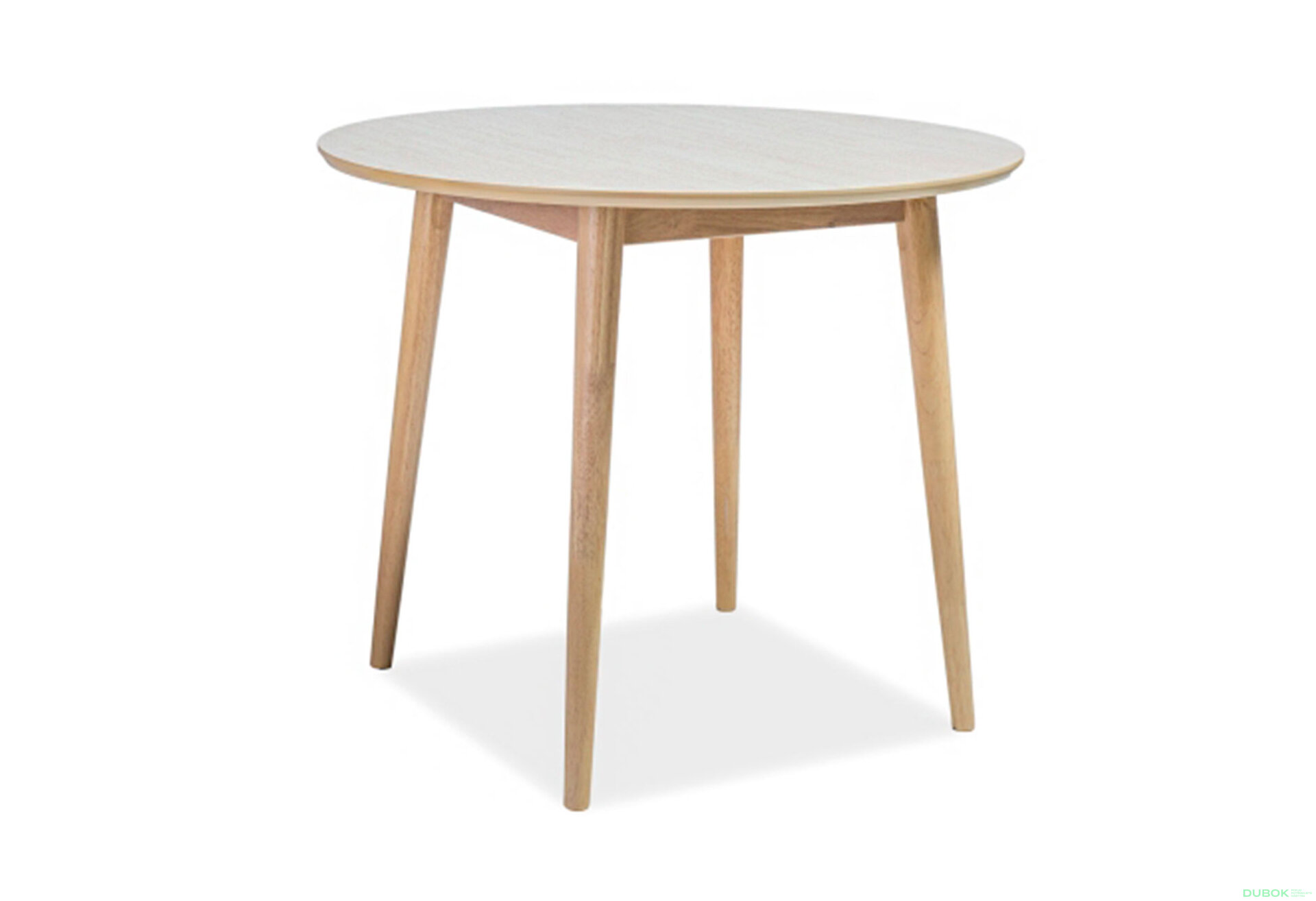 Obrázek 2 - Stůl Nelson 90 MDF / dřevo, medový dub
