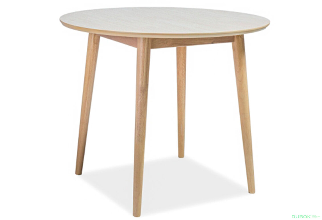 Obrázek 2 - Stůl Nelson 90 MDF / dřevo, medový dub