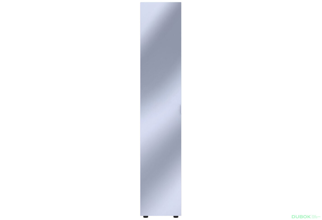 Obrázek 4 - Skříň jednodveřová se zrcadlem Gelar 39 cm Grafit