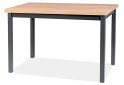 Obrázek 1 - Stůl Adam 100x60 dub artisan / černý