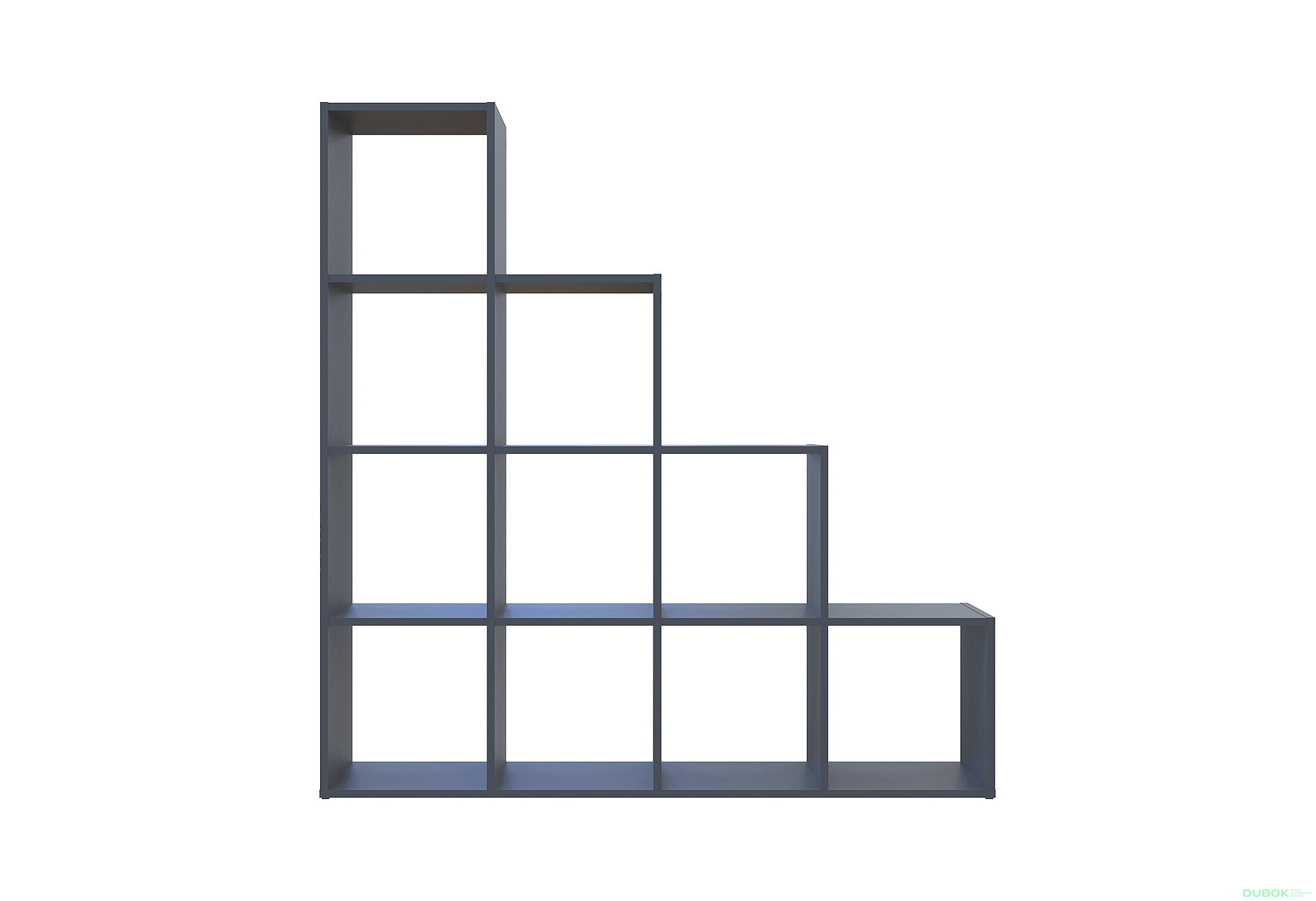 Obrázek 2 - Regál otevřený Step 4х4 136.2х28.8х140.7 grafit