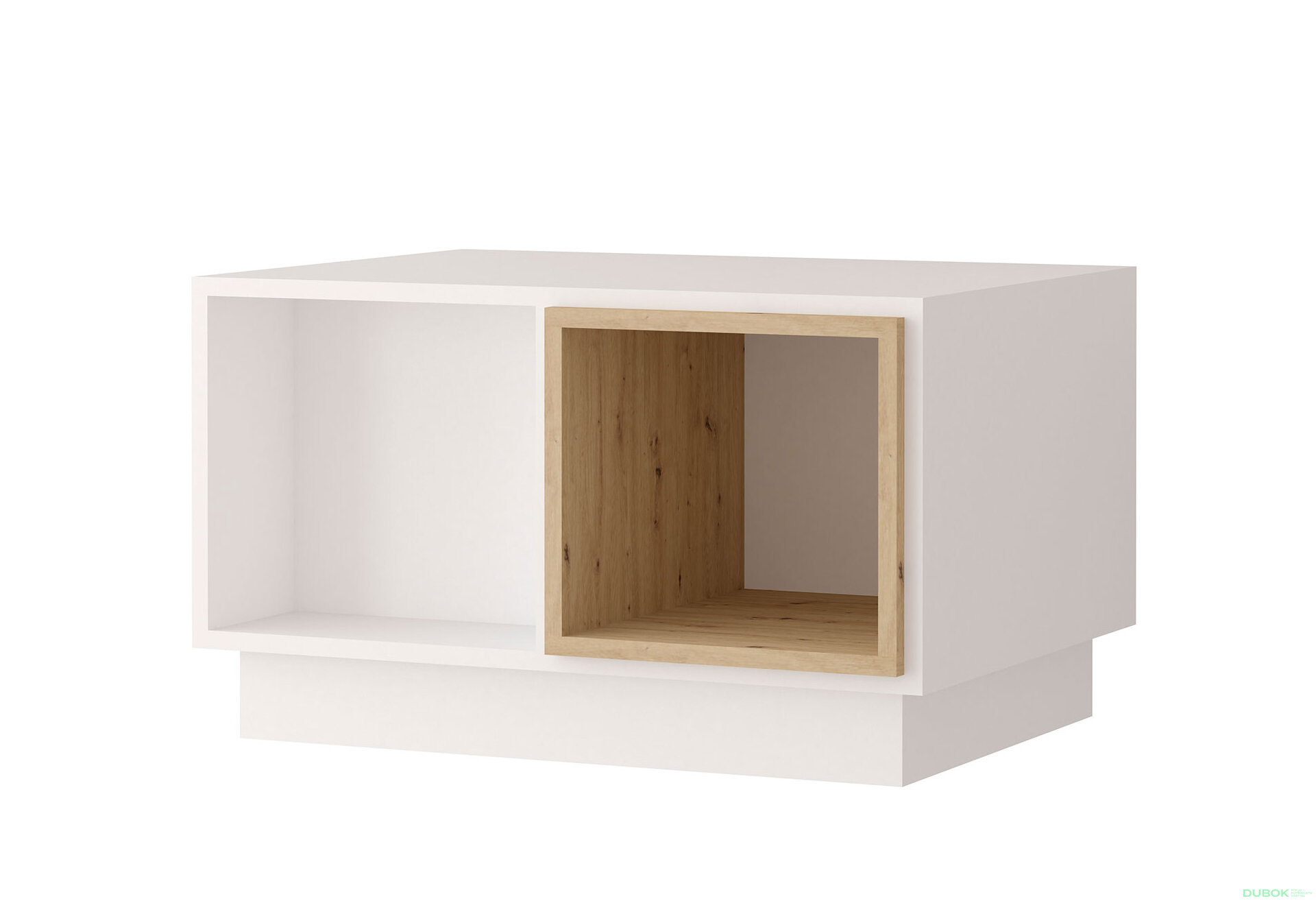 Obrázek 1 - Konferenční stolek Grey bílý, artisan / bílý Idczak meble