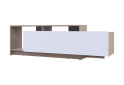 Obrázek 4 - TV stolek U2 dub sonoma / bílý dřevotříska 160x38x48