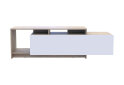 Obrázek 3 - TV stolek U2 dub sonoma / bílý dřevotříska 160x38x48