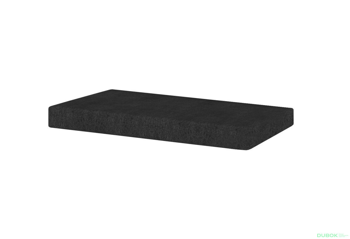 Obrázek 3927 - Předsíňová sestava artisan / lamella černá + Polštářek Nelly