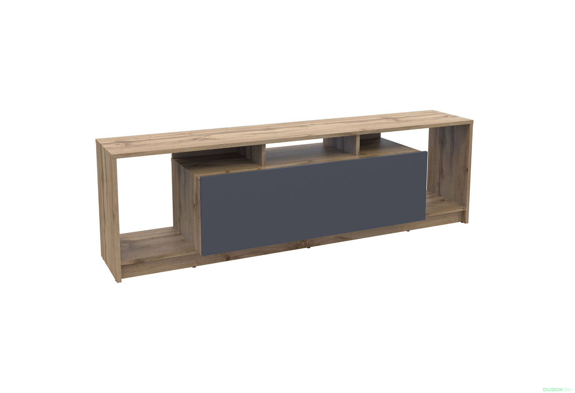 Obrázek 6 - TV stolek U1 tajo / grafit dřevotříska 160x38x48