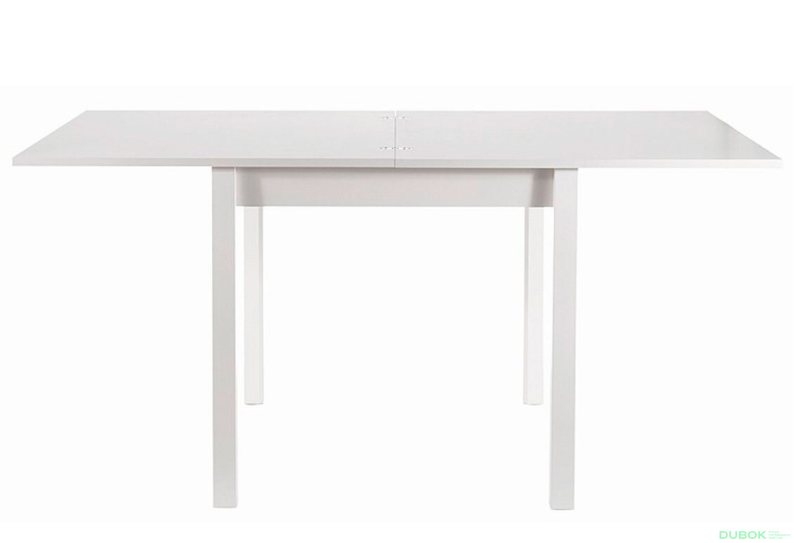 Obrázek 3 - Stůl Flip 80(160)x80 bílý mat