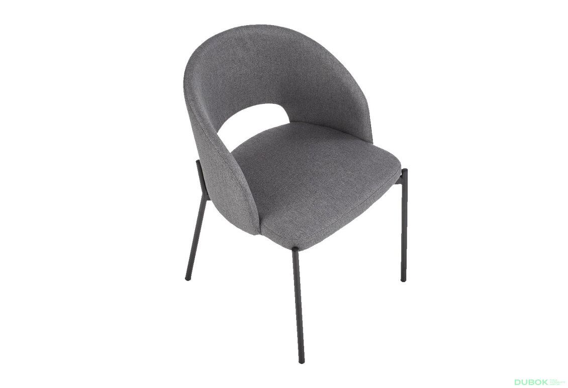 Obrázek 6 - Židle K373 látka popel