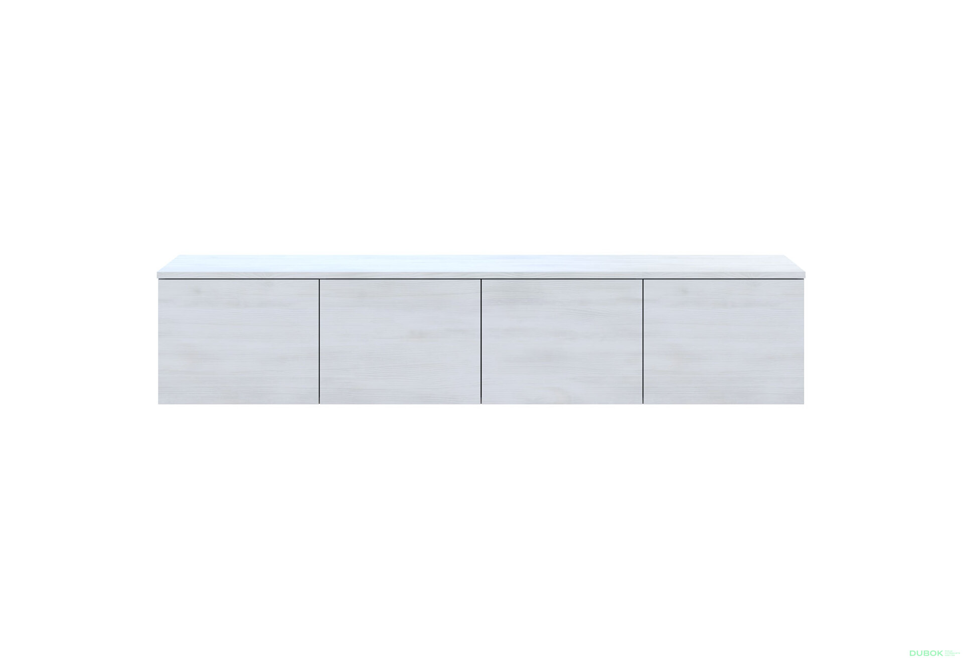 Obrázek 3 - TV stolek Levía bílý strom 4dv 160x35x33