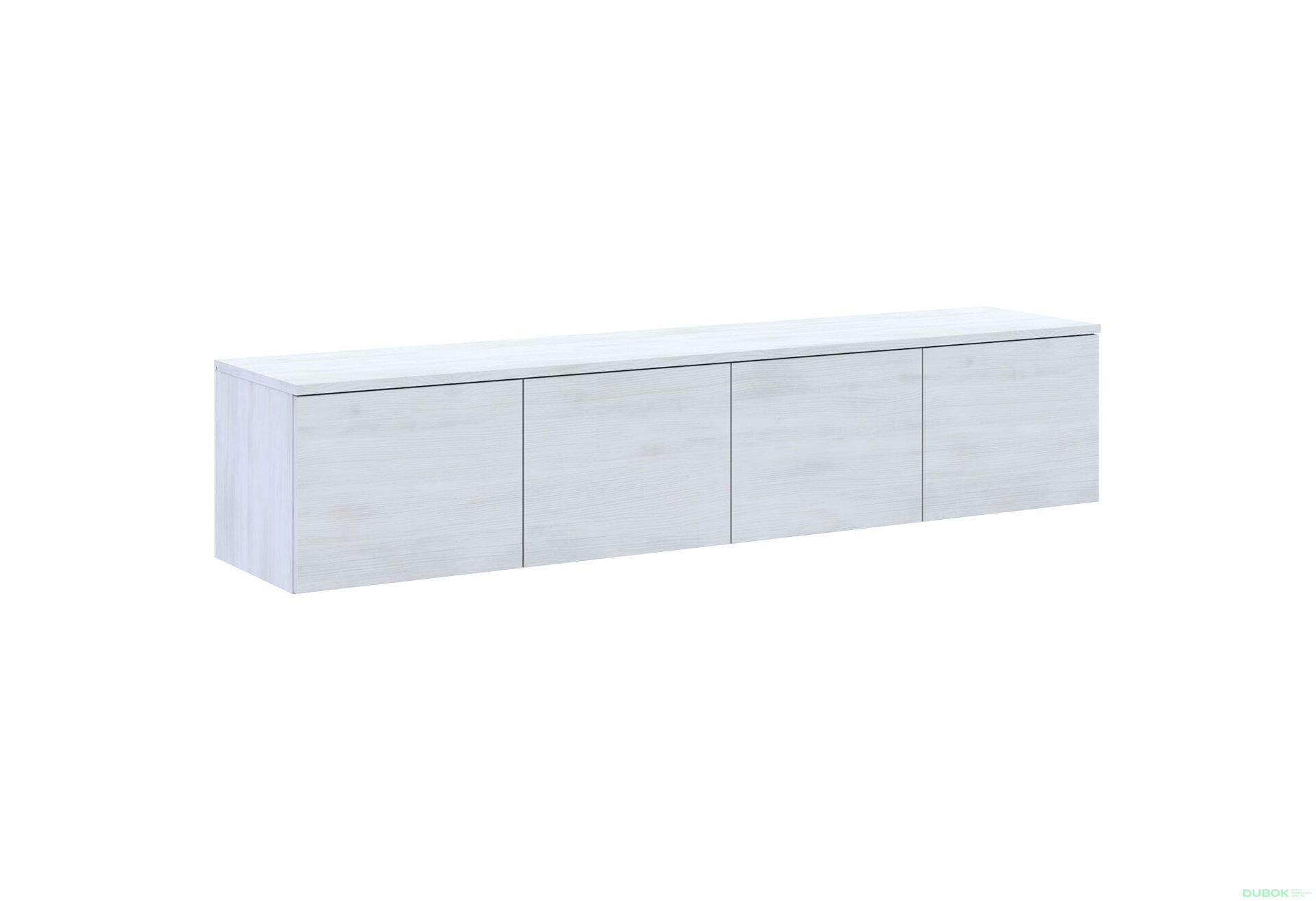Obrázek 4 - TV stolek Levía bílý strom 4dv 160x35x33