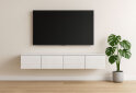 Obrázek 2 - TV stolek Levía bílý strom 4dv 160x35x33