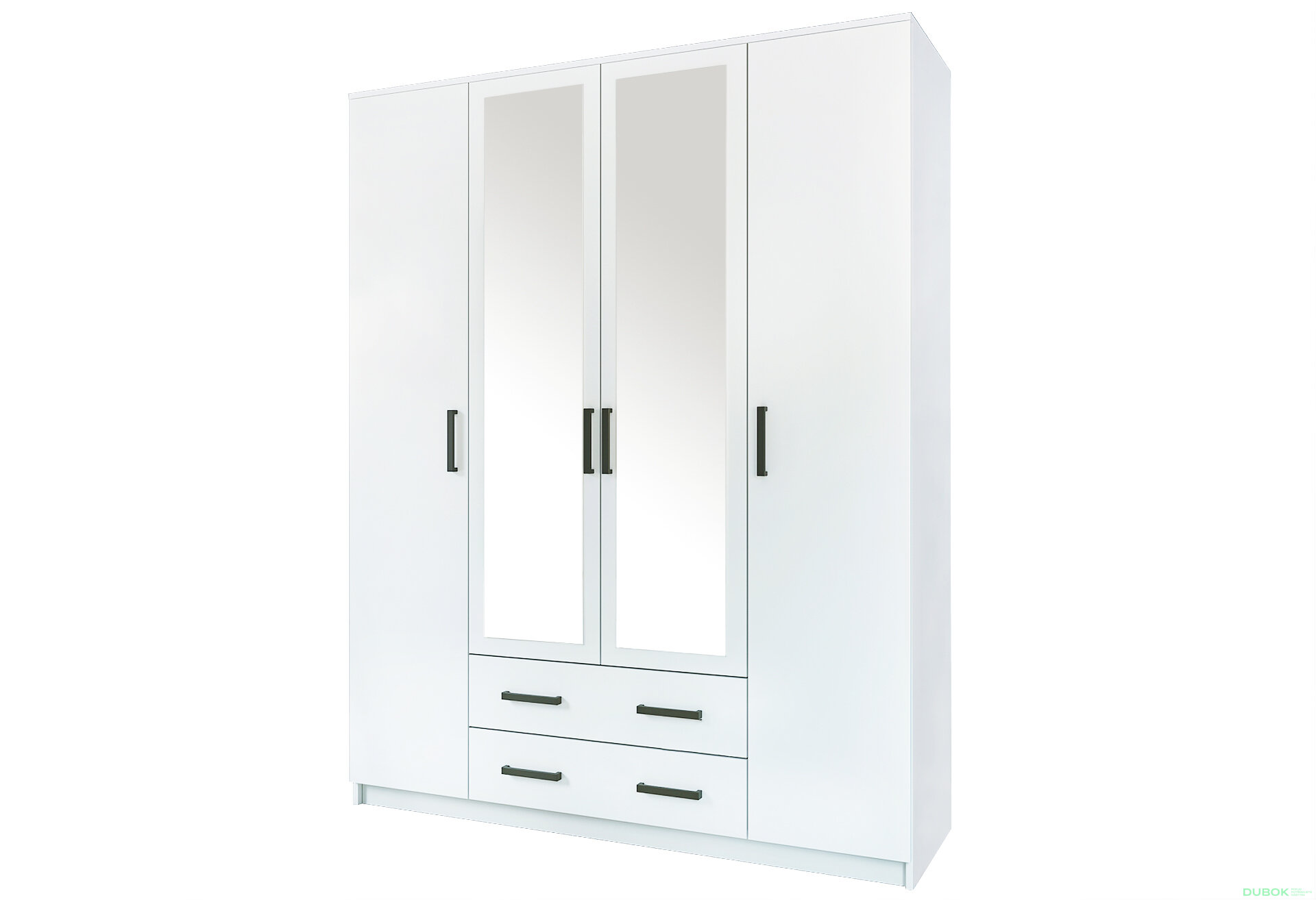 Obrázek 1 - Skříň Simple 4D+2š nymfaea alba