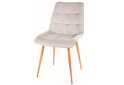 Obrázek 1 - Židle Chic D Velvet světle šedý Bluvel 03