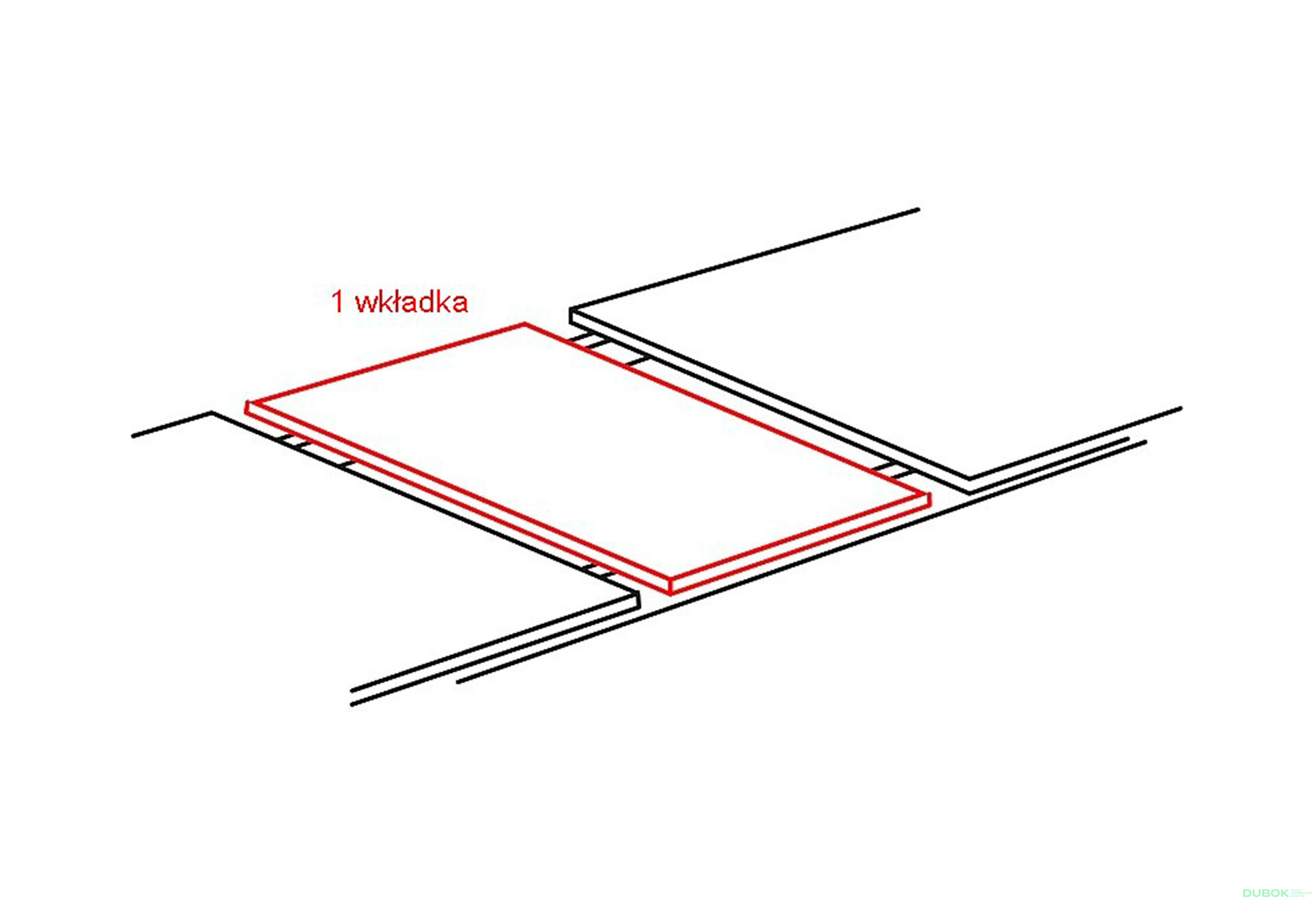 Obrázek 9 - Stůl Opera bílý mat / buk