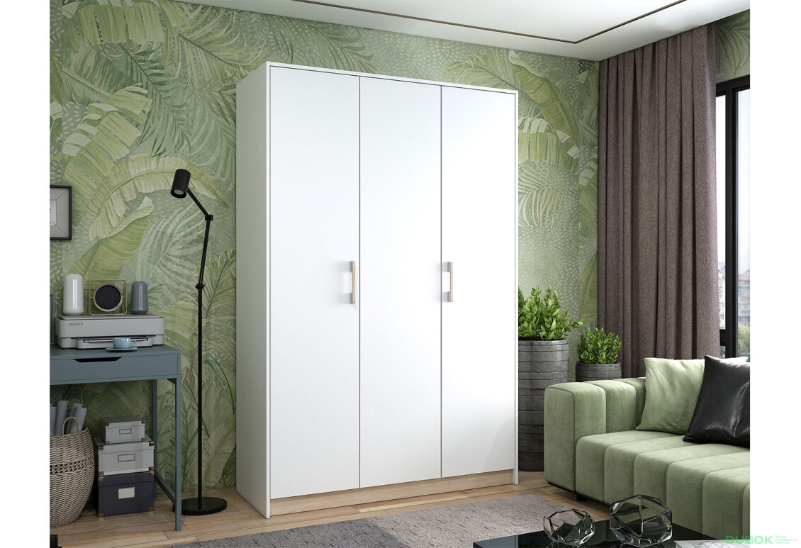 Obrázek 3 - Skříň Austin 3 LTD 135 cm, bílá