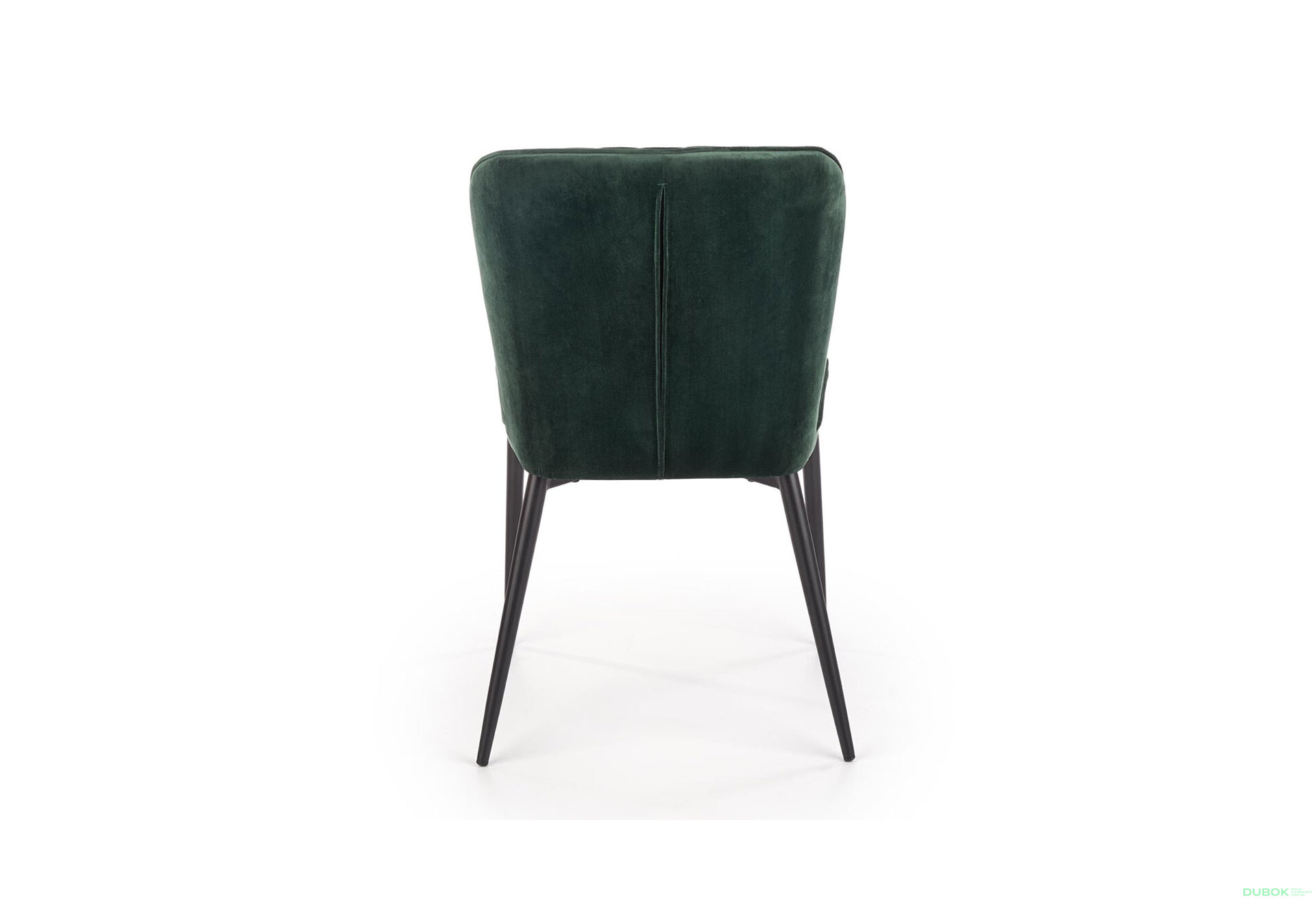 Obrázek 6 - Židle K399 černý kov / látka ciemny zielony
