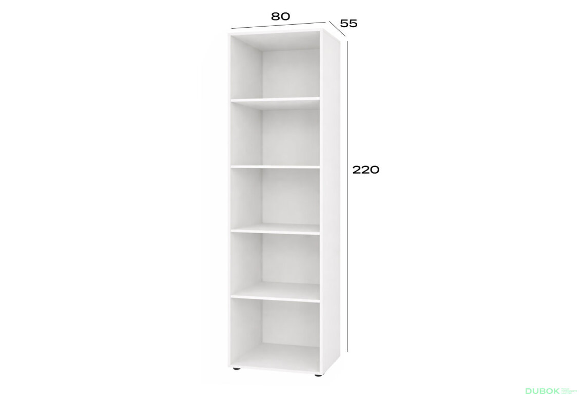 Obrázek 2 - Korpus modul 3 (h-2200*800) nymphaea alba Space