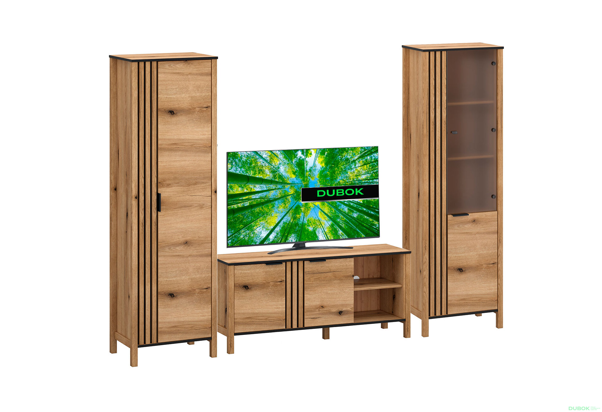 Obrázek 1 - Obývací sestava 2.6 m dub evok Helix
