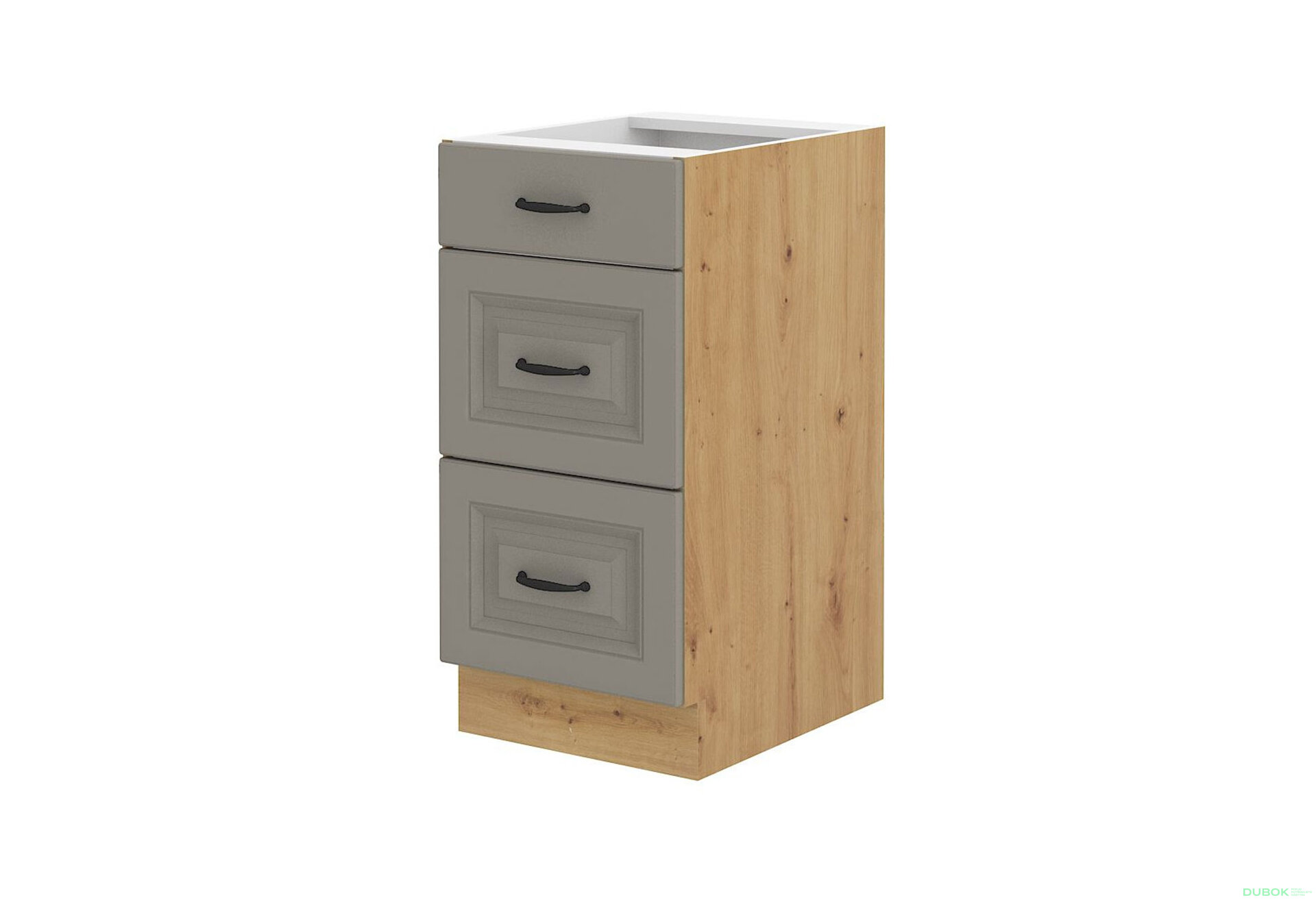 Obrázek 1 - 40 D 3S BB premium box Stilo dub artisan / clay grey