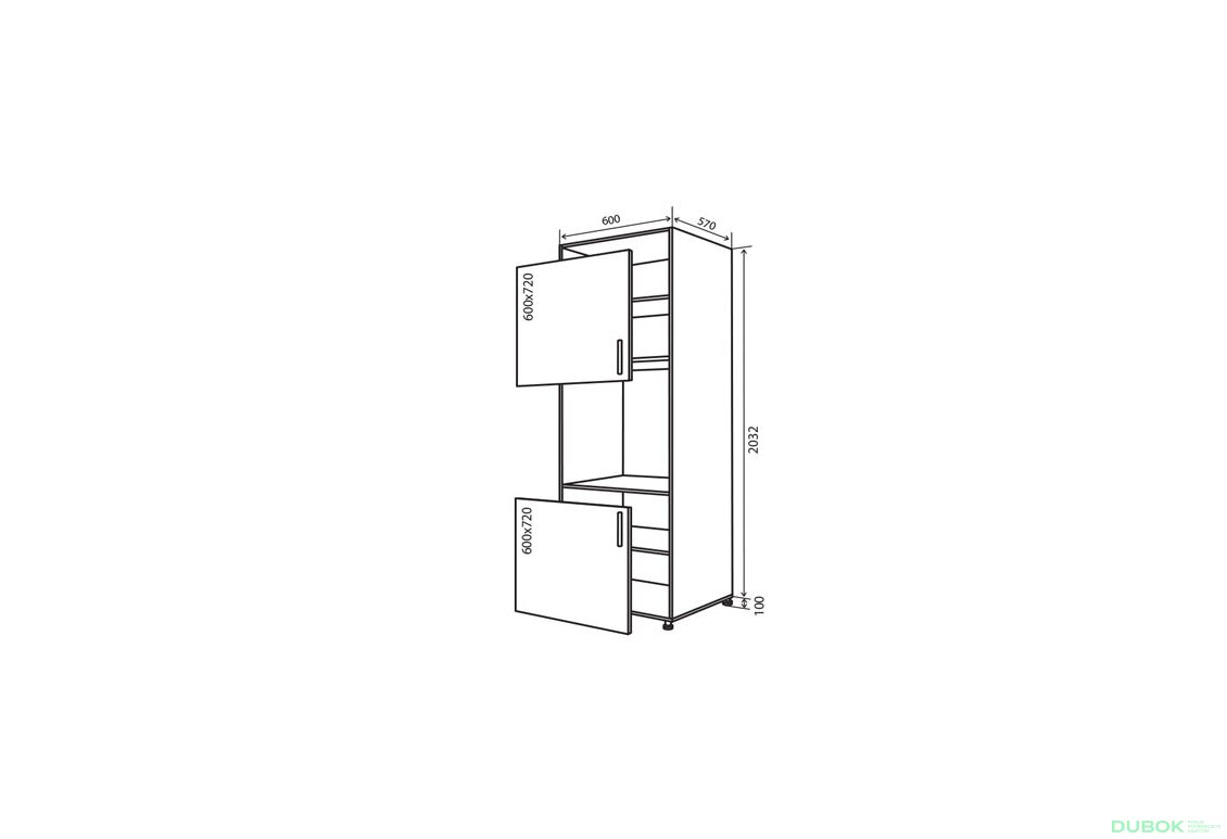 N18 Skříň 213 MóDa Lux / MoDa Luxe