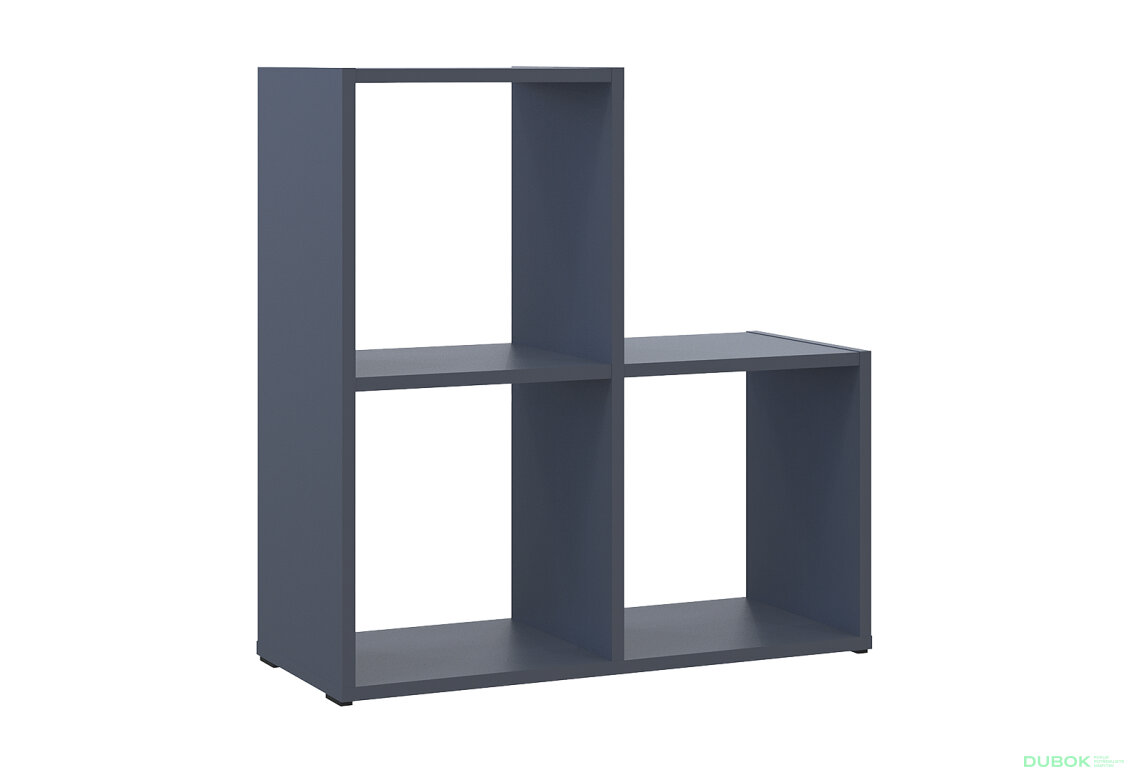 Obrázek 3 - Regál otevřený Step 2х2 69х28.8х71.4 grafit