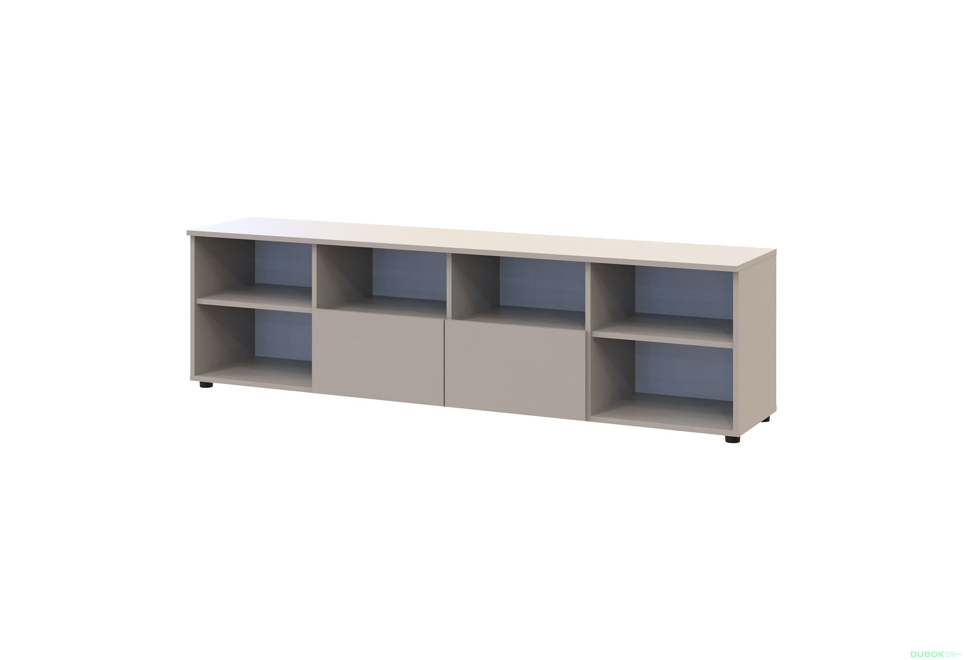 Obrázek 5 - TV stolek s dvířky a zásuvkami Ron 4 180 cm kašmír