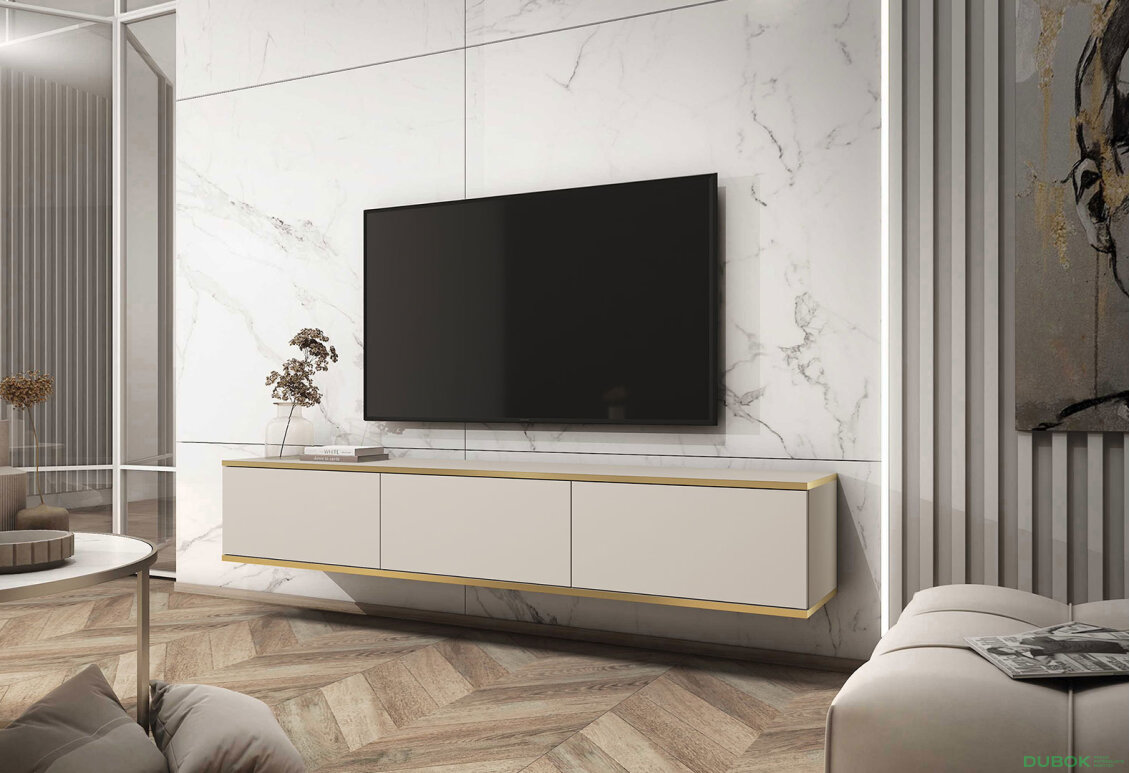 Obrázek 2 - TV stolek RTV 175 béžový Oro