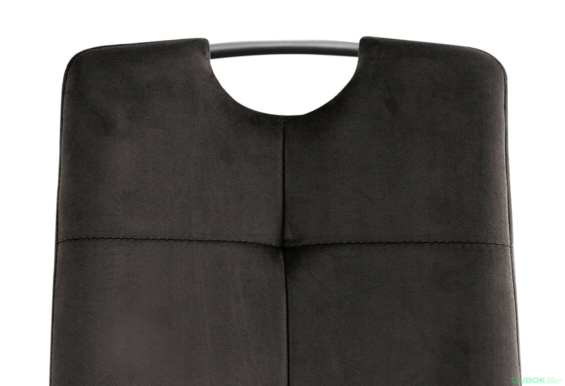 Obrázek 4 - Židle Axo Velvet černý Bluvel 19, matná černá kov