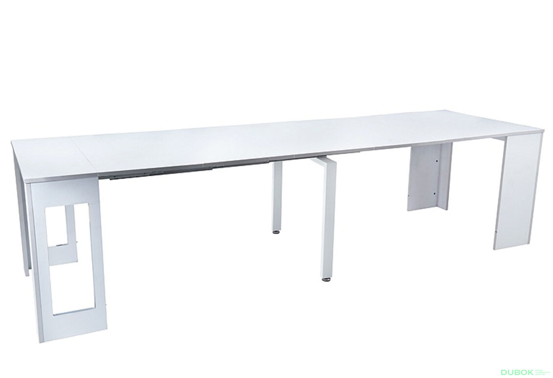 Obrázek 4 - Stůl Reno 60(300)x90 bílý mat