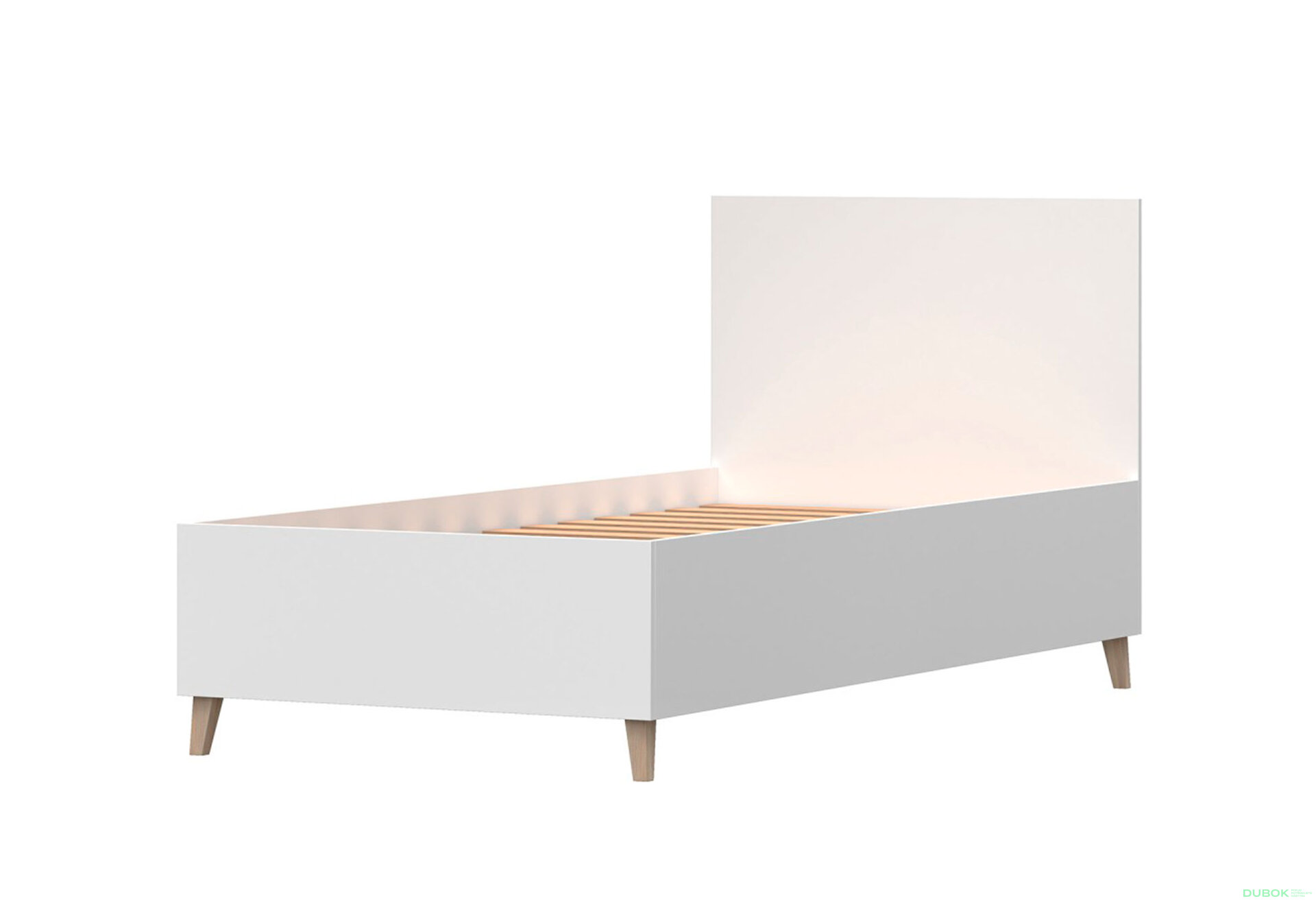 Obrázek 2 - Postel 90x200 Figo bílá Idczak meble
