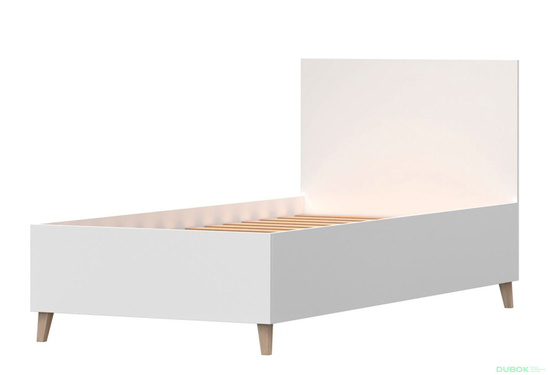 Obrázek 2 - Postel 90x200 Figo bílá Idczak meble