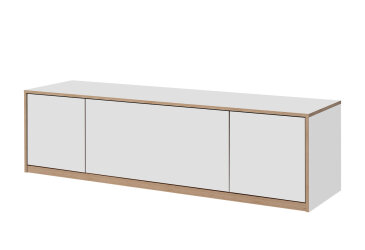 TV stolek 2d1k bílý Complex