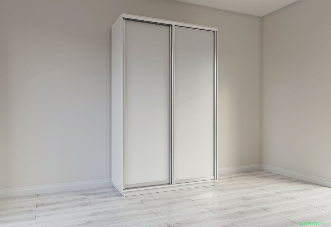 Obrázek 2 - Skříň s posuvnými dveřmi 2400x1800x600 2LTD Nymphea Alba, profil stříbrný