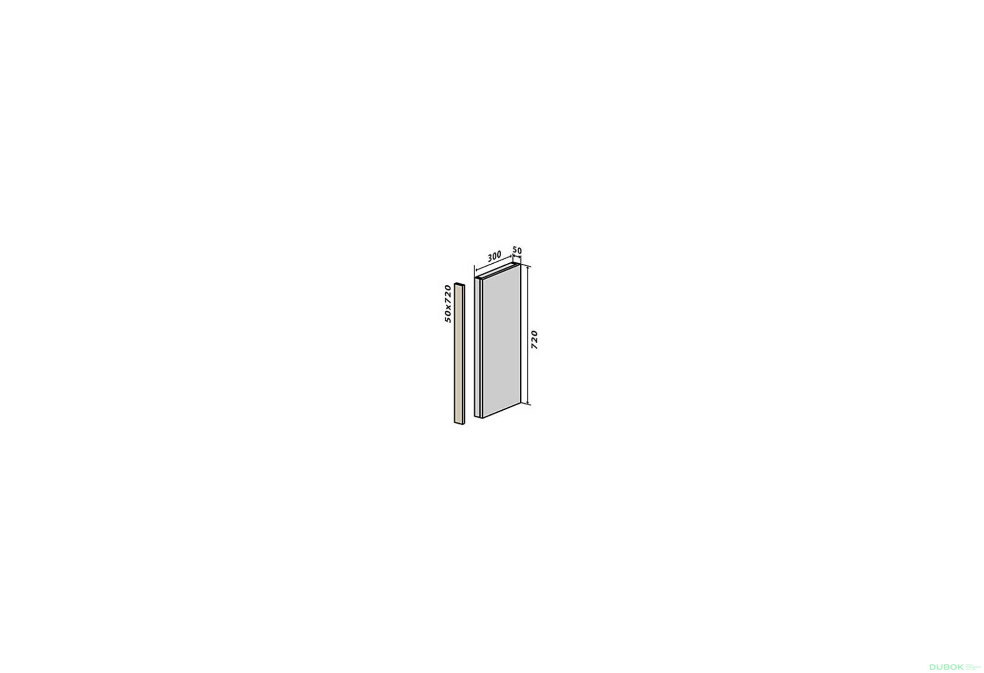 Obrázek 1 - V30 záslepka (horní/dolní) 72 Interno Luxe