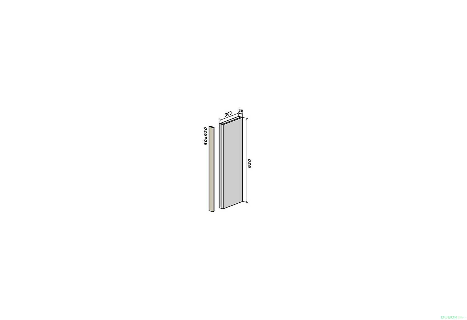 Obrázek 1 - V40 záslepka (horní) 92 Interno Luxe