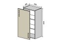 Obrázek 1 - V44 Skříňka 1D 45 Interno Luxe