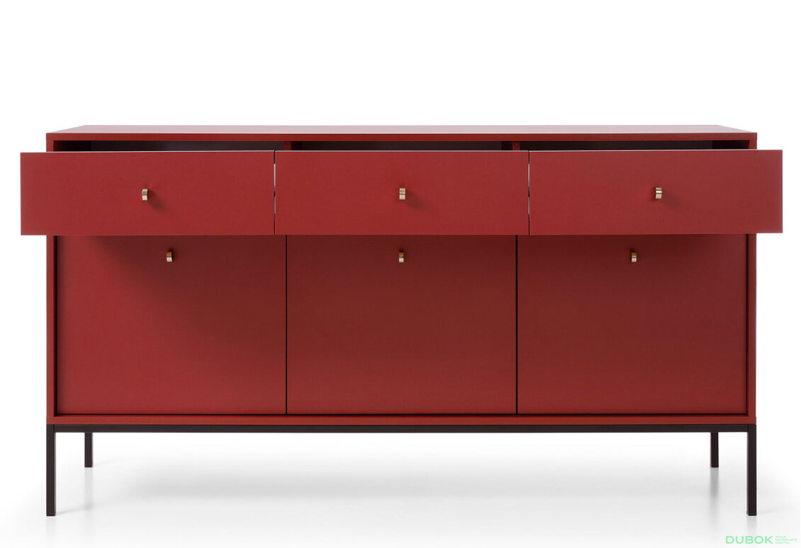 Obrázek 3 - Komoda MKSZ154 Mono bordo