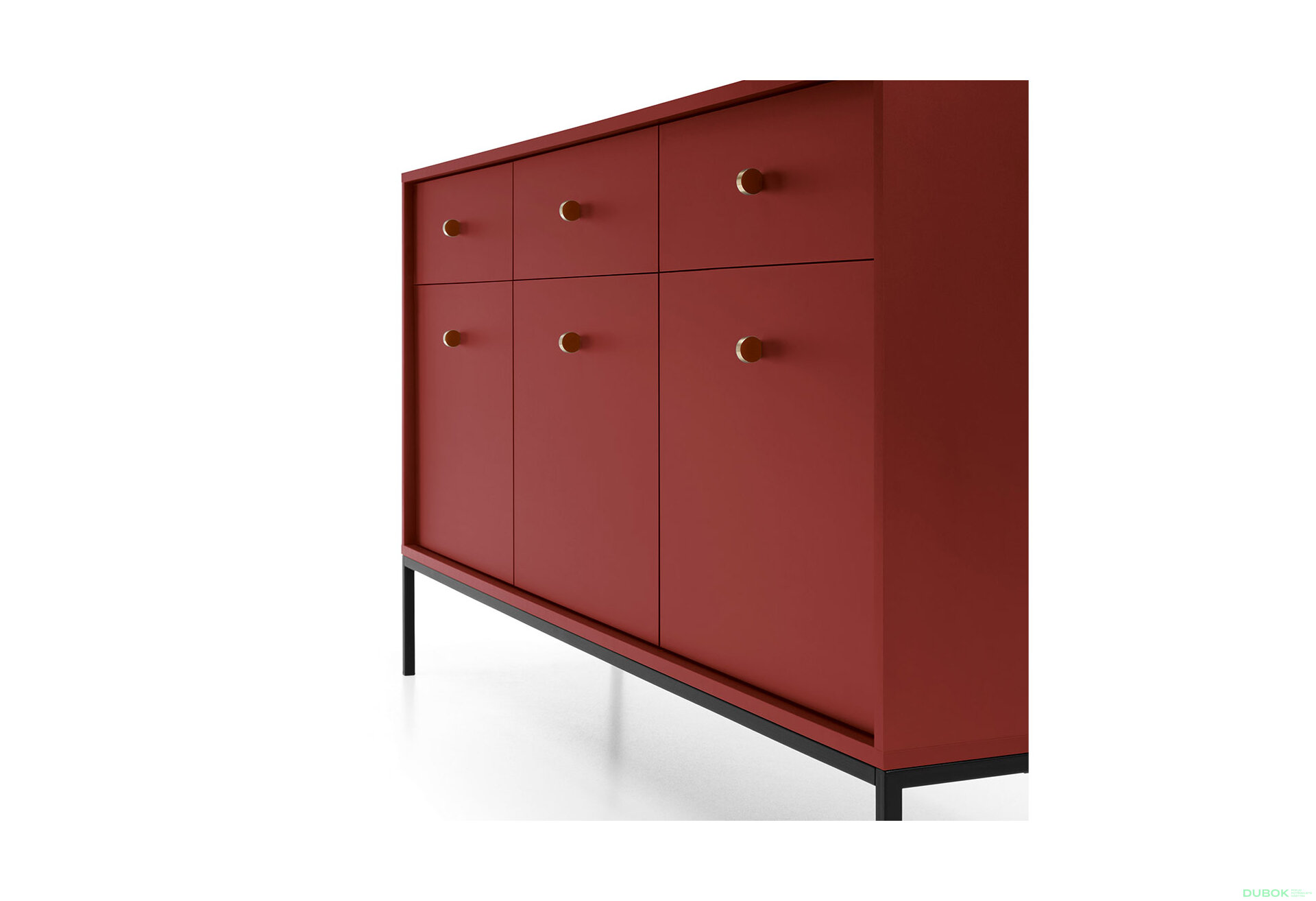 Obrázek 7 - Komoda MKSZ154 Mono bordo