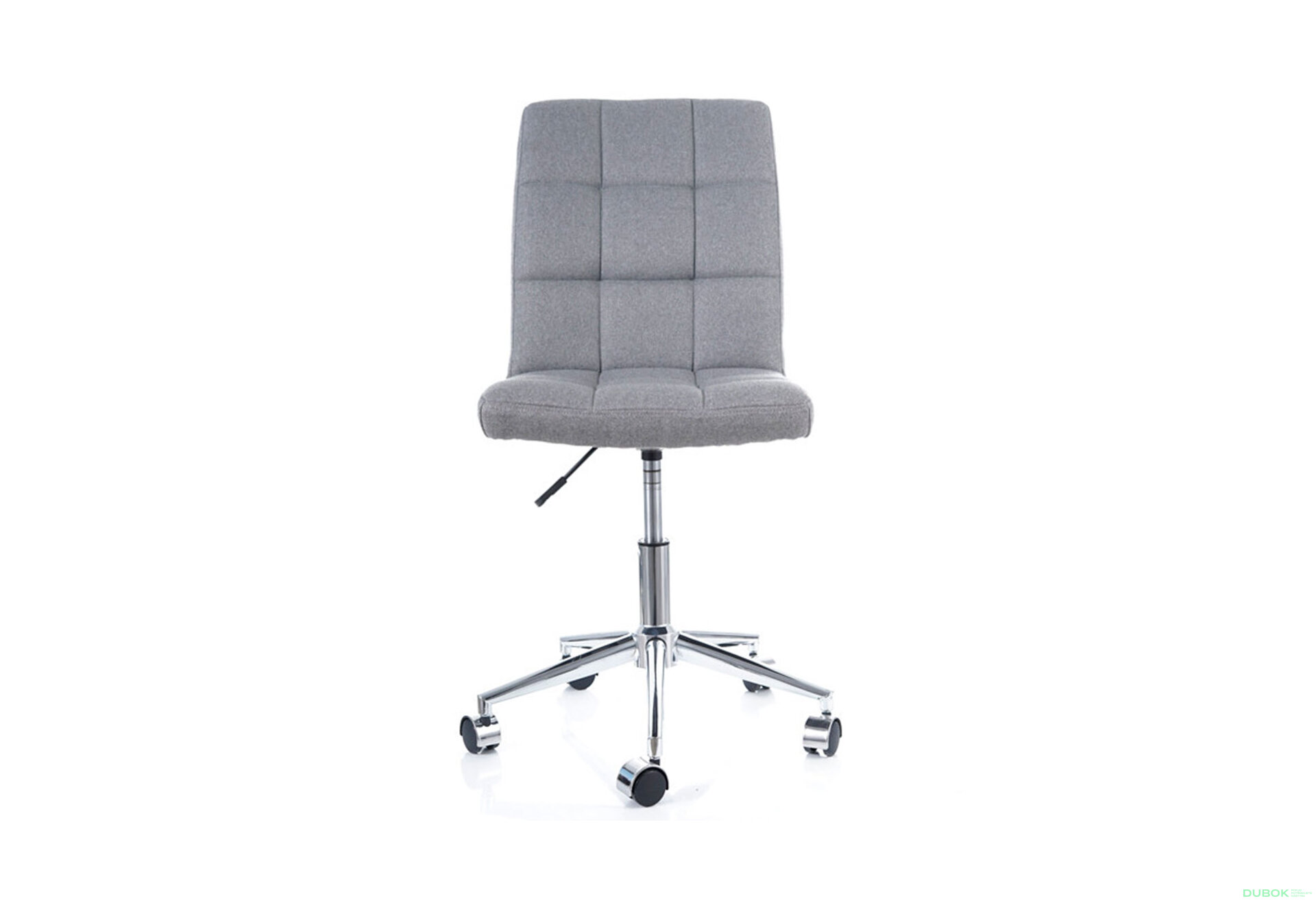 Obrázek 17 - Otočné křeslo Q-020 tkanina, šedá