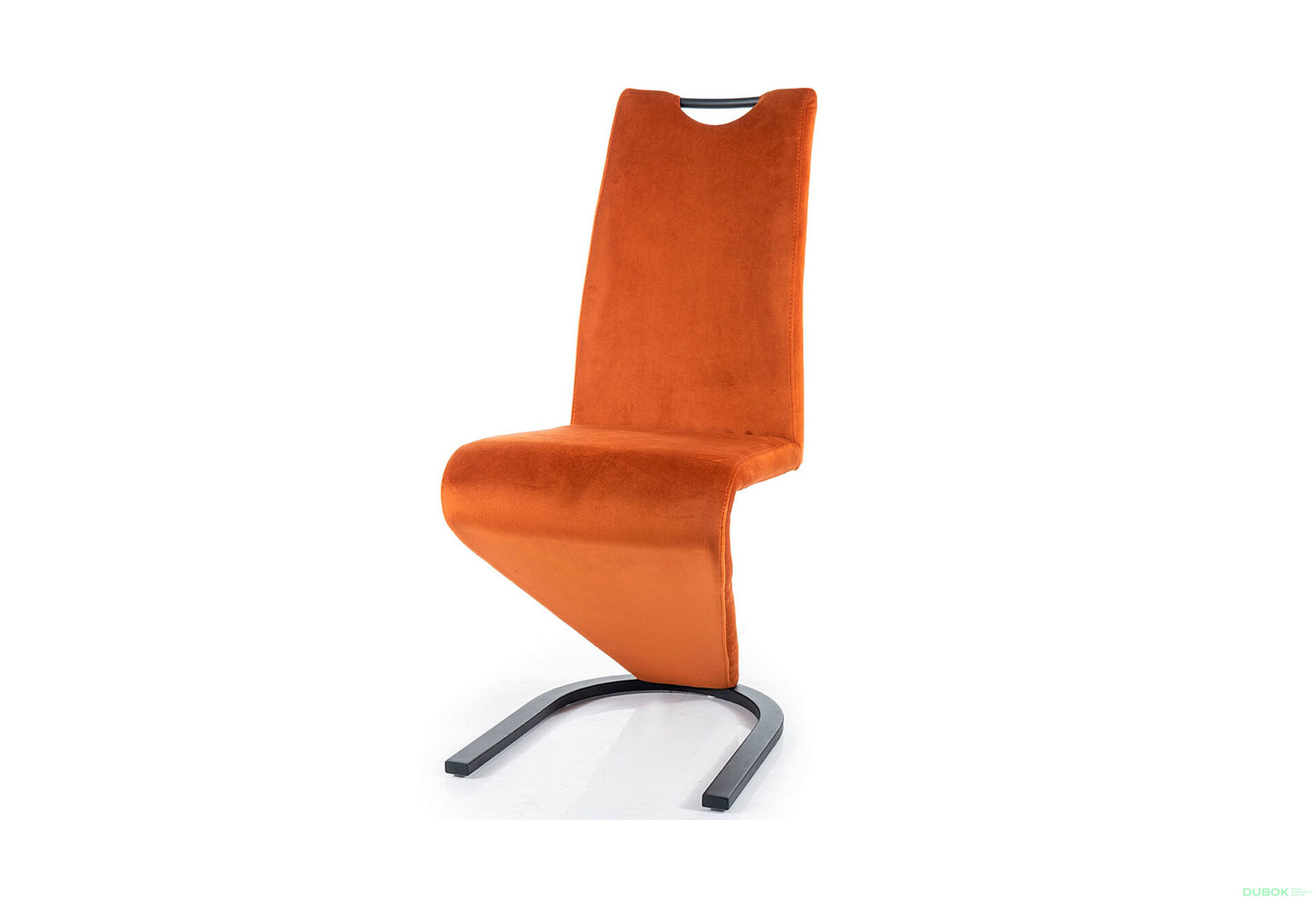 Obrázek 1 - Židle H-090 Velvet skořice Bluvel 4215, matná černá kov