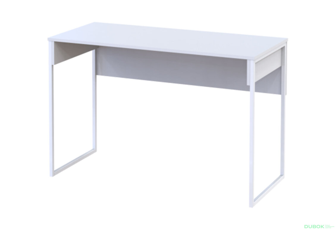 Psací stůl Bart Lite 120 cm Bílý