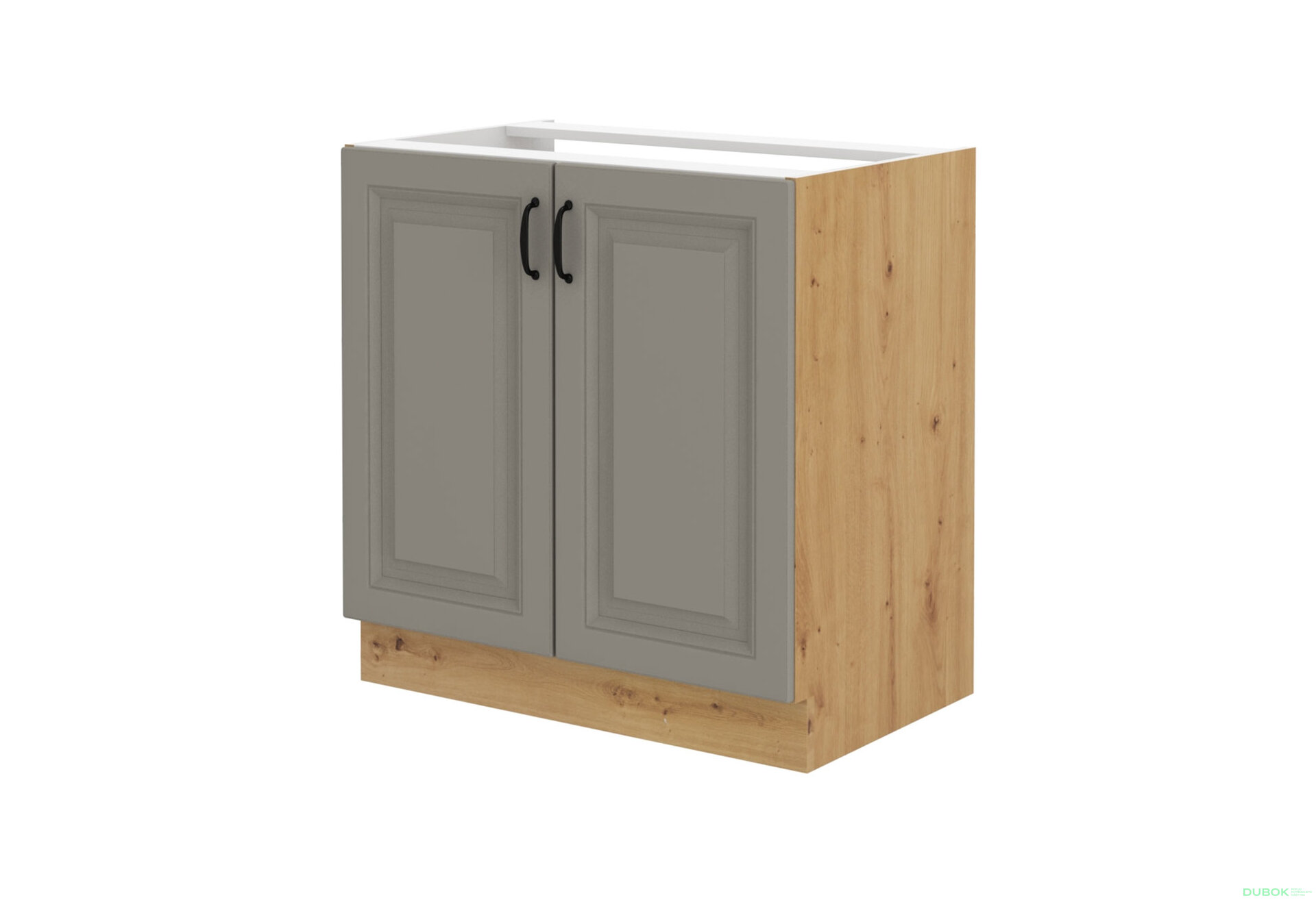 Obrázek 4098 - Kuchyňská sestava 2.5 m Stilo dub artisan / clay grey