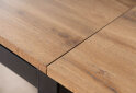 Obrázek 9 - Stůl GD-017 110(170)x74 dub artisan / matná černá kov