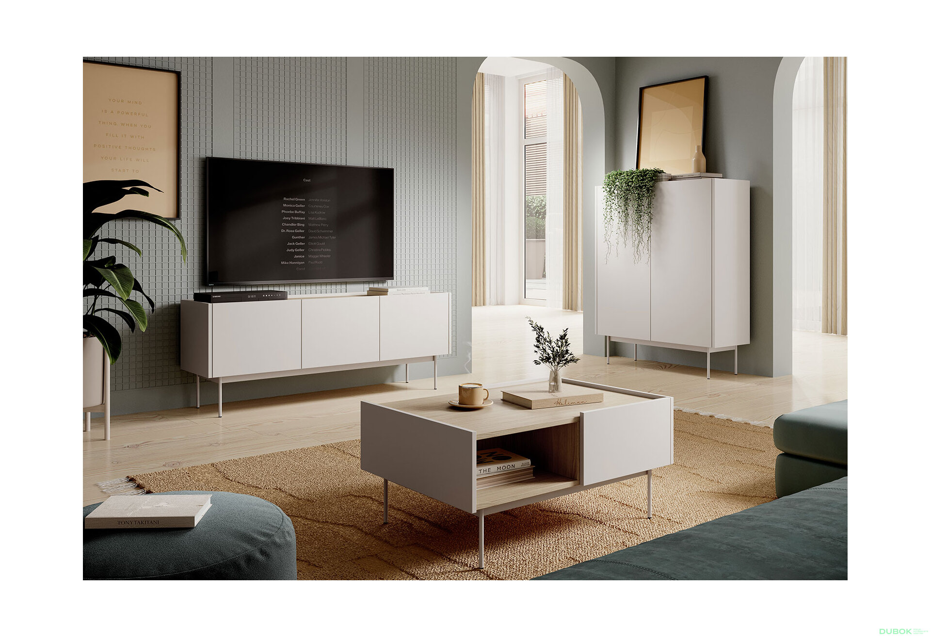 Obrázek 3 - Konferenční stolek L-97 kašmír Color