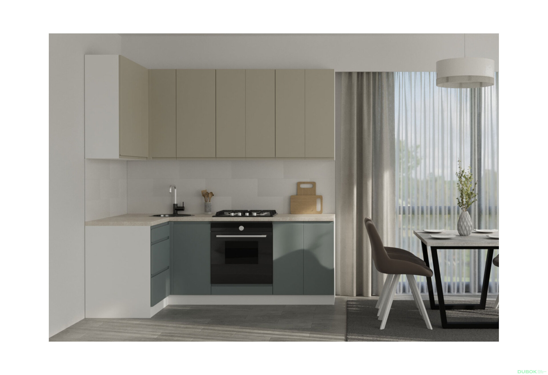 Obrázek 7 - Modulární kuchyně Interno Luxe